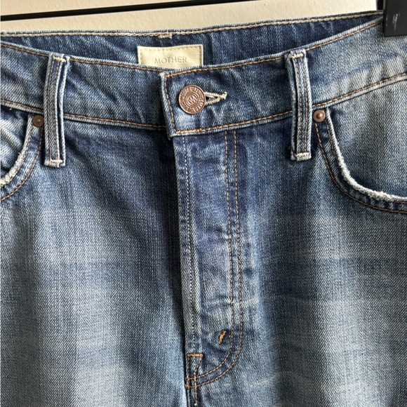 Mother Denim The Cheeky Twice as Nice Straight leg Jeans 27 minimalist classic - Picture 2 of 13